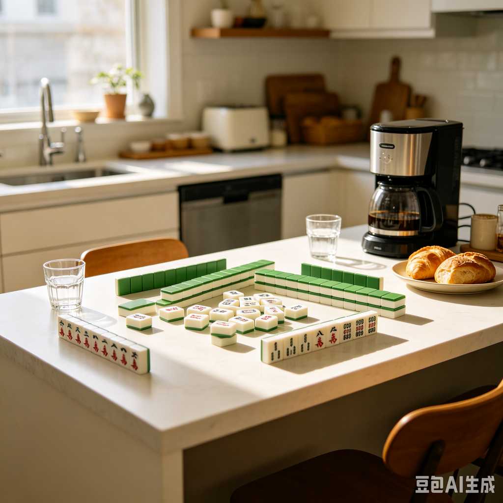 premium engraved mahjong set