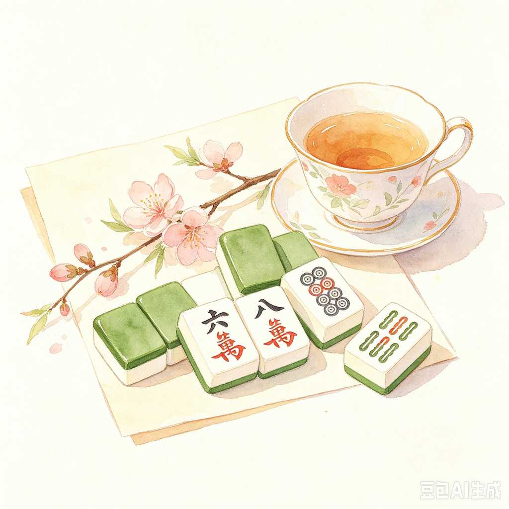 limited color mahjong set