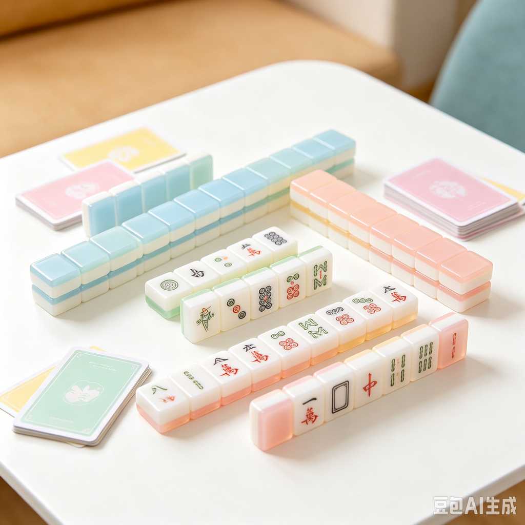 desktop decoration mahjong set