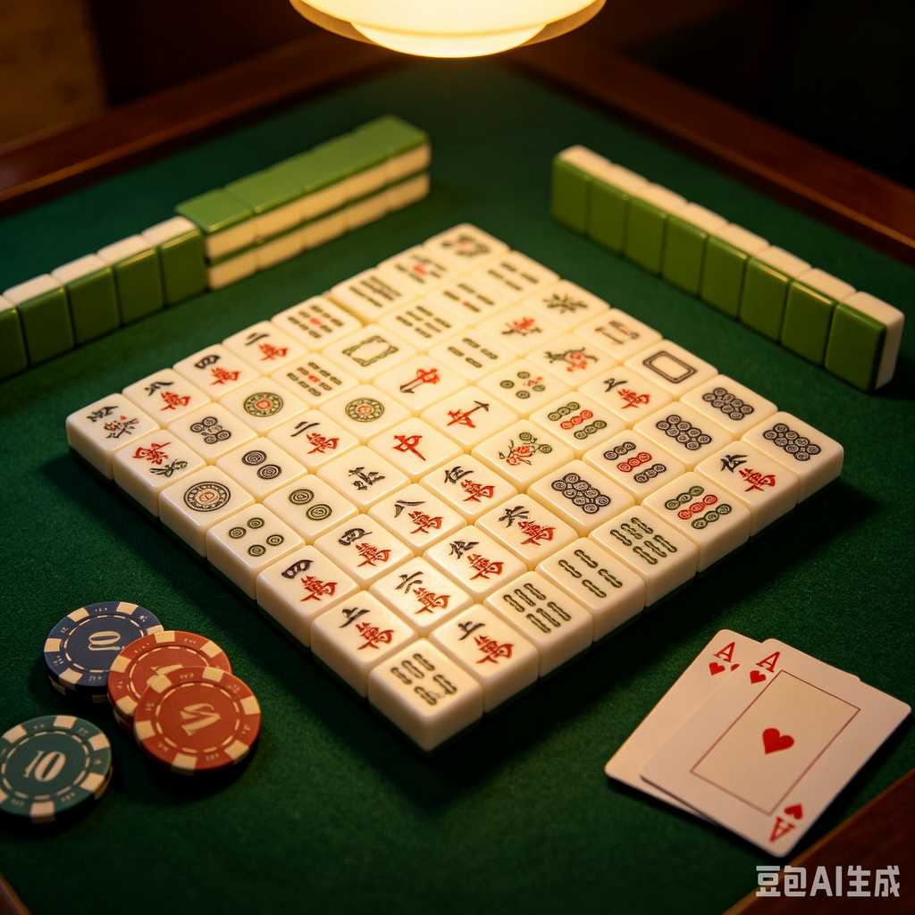 thickened mahjong tiles
