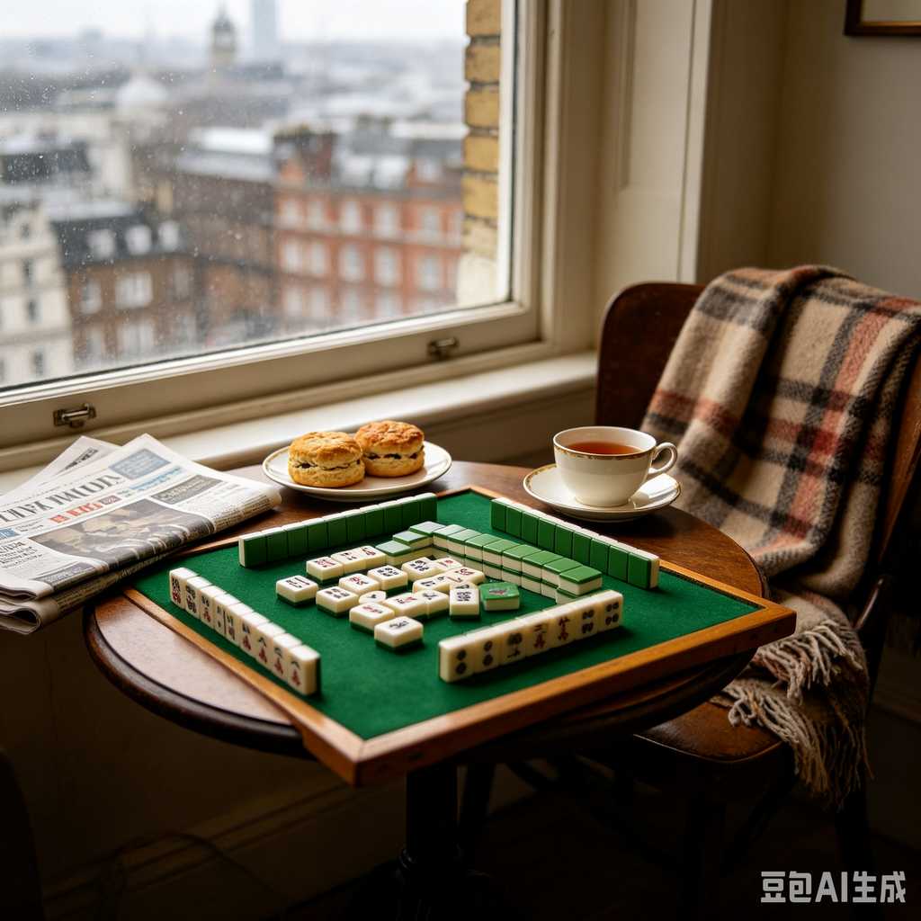 permanent print mahjong set